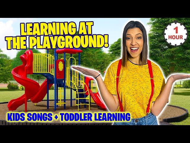 Toddler Learning at THE PLAYGROUND! Songs for kids, nursery rhymes… Cassie’s Corner