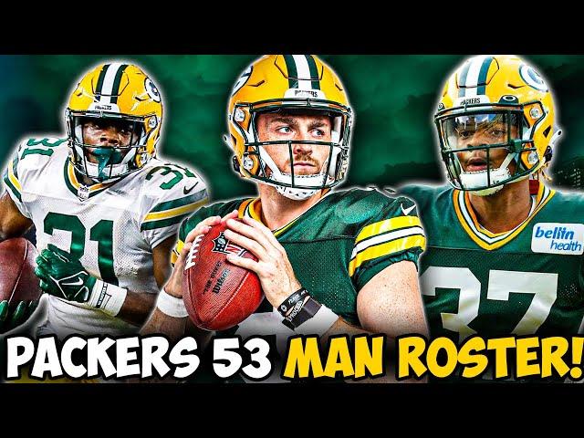 Packers Final 53 Man Roster Released!