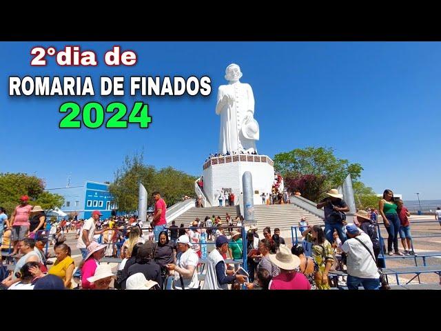 ROMARIA DE FINADOS 2024 EM JUAZEIRO DO NORTE MOVIMENTAÇÃO NO SEGUNDO DIA NO HORTO DO PADRE CÍCERO