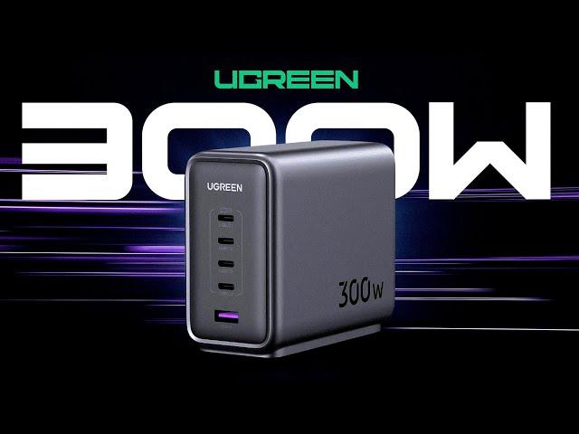 The ONLY Charge You’ll EVER Need - UGREEN Nexode 300W Charger!