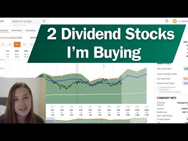 Two Dividend Stocks I'm Buying in December 2024