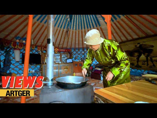 SHUUZ MEAT: Mongolian Nomad ALL NATURAL Food Preservation! Nomad Life | Views