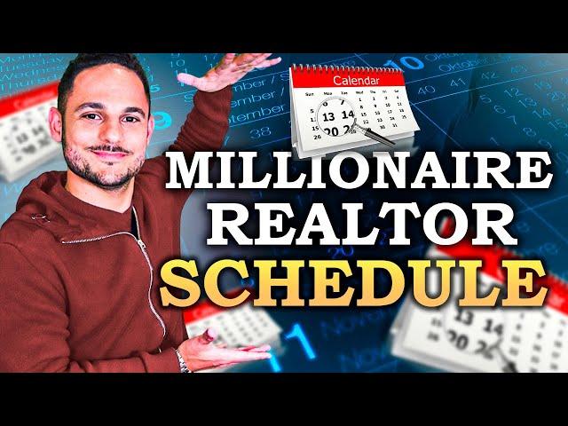  Millionaire Commercial Real Estate Agent Daily Schedule (Hour By Hour)