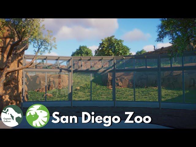 African Leopard & Gelada Habitats | San Diego Zoo in Planet Zoo Ep.36