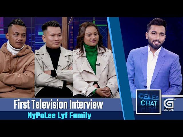 @NyPoLeeLyf Family ले रुदै सुनाए दुखका कहानी | Celeb Chat | Ranjit Poudel | Global TV HD