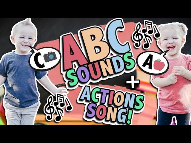 ABC SOUNDS & ACTIONS SONG | Preschool Phonics Song | Order to Teach the Alphabet | The Carnahan Fam