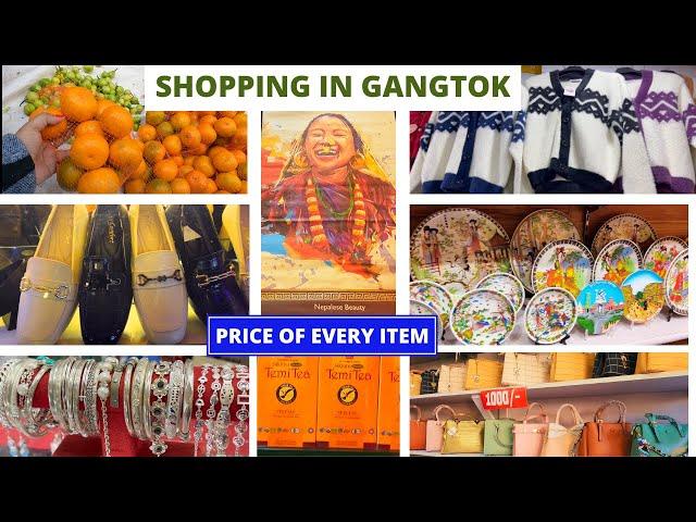 Gangtok Shopping Market | Gangtok M.G Marg and Lal Bazar Market | Gangtok Cheapest Street Market