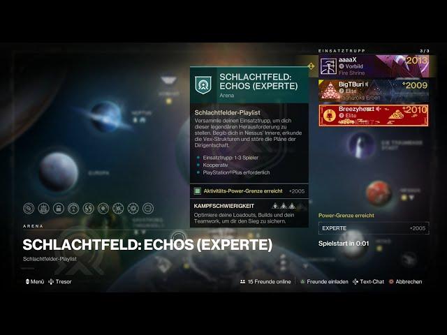 Destiny 2#061 Schlachtfeld Echos: Leitung auf Experte "UNGESCHÖNT" | Mit Randoms [HD][PS5]