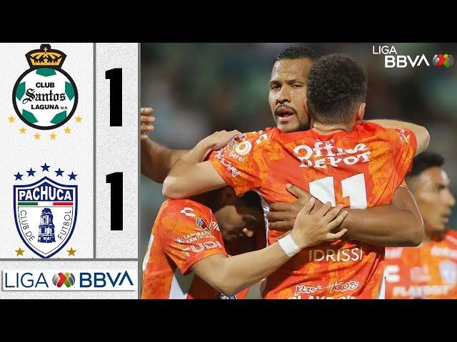 Santos Laguna vs Pachuca 1-1  Liga MX 2024 HD