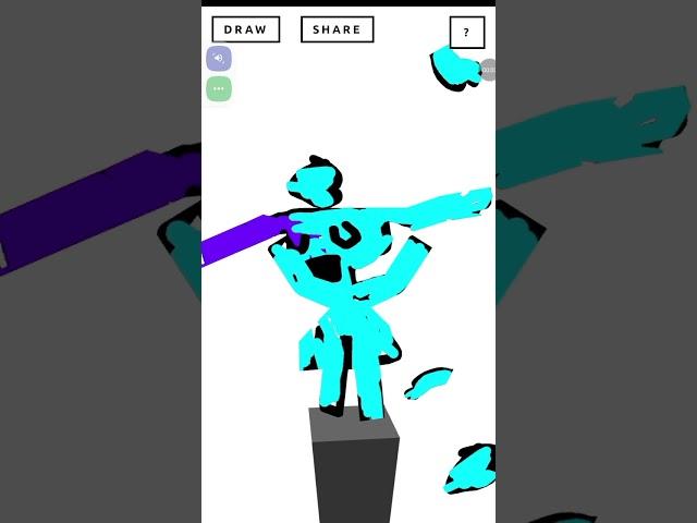u drawing fossil and blue with ears and heart