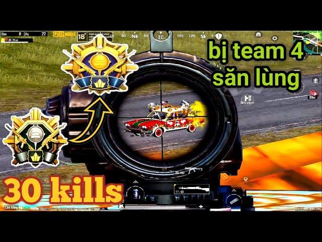 PUBG Mobile - Hủy Diệt Rank Cùng Những Pha Xử Lý Đỉnh Kout Khi Bị 5 Team Bắn Phá