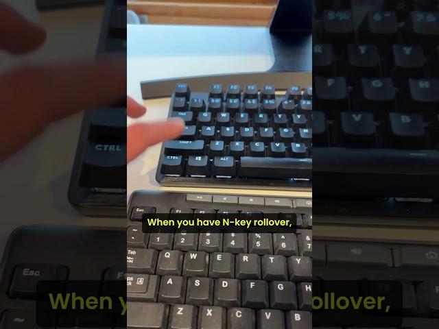 Does your keyboard have N-key rollover?