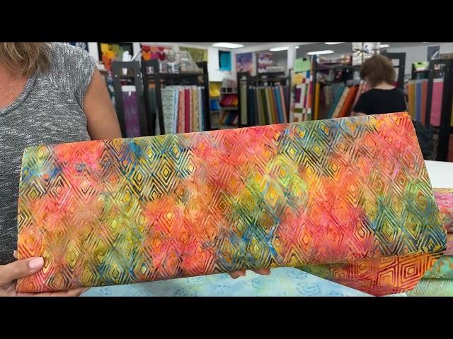 Candy Blossom Batiks are here! Cary Quilting Co, 7/22/24