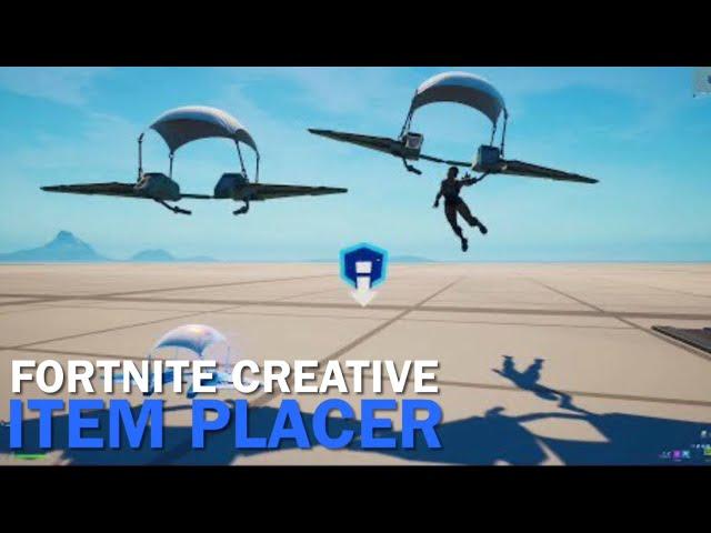 Fortnite creative item placer device (ideas)