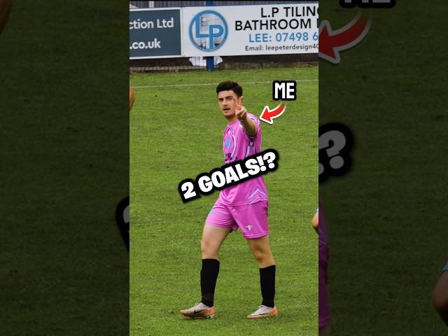 I scored 2 GOALS... Goalkeepers make the best Strikers  #football