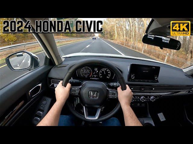 2024 HONDA CIVIC POV DRIVE - Better Than the Elantra?