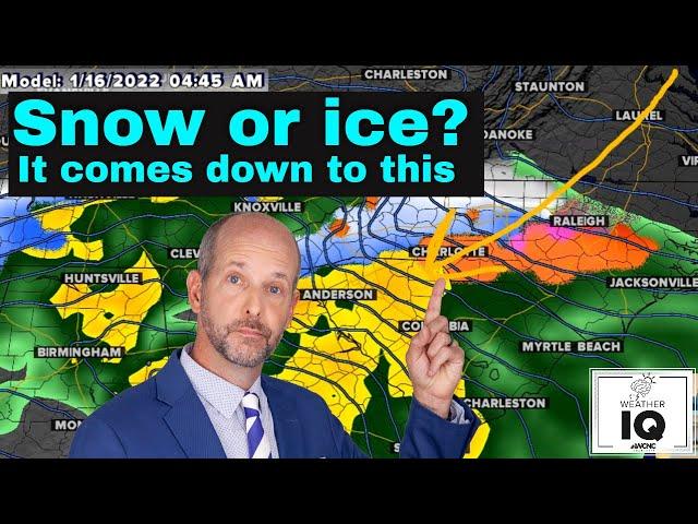 Ice threat increasing for Charlotte & Carolinas: Brad's winter storm vblog Jan. 14, 2022