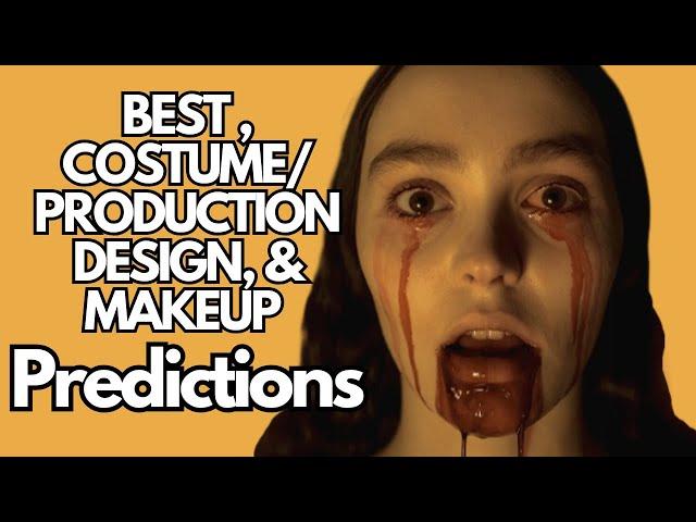 Best Costume Design, Production Design, & Makeup Predictions, 2025 Oscars l Old's Oscar Countdown