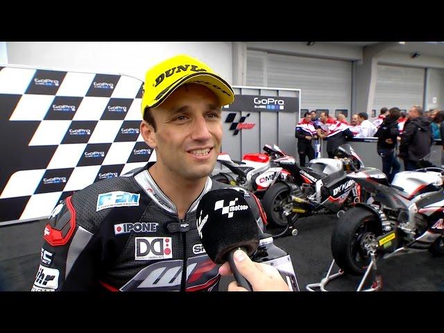 Zarco: "I used the Gas"