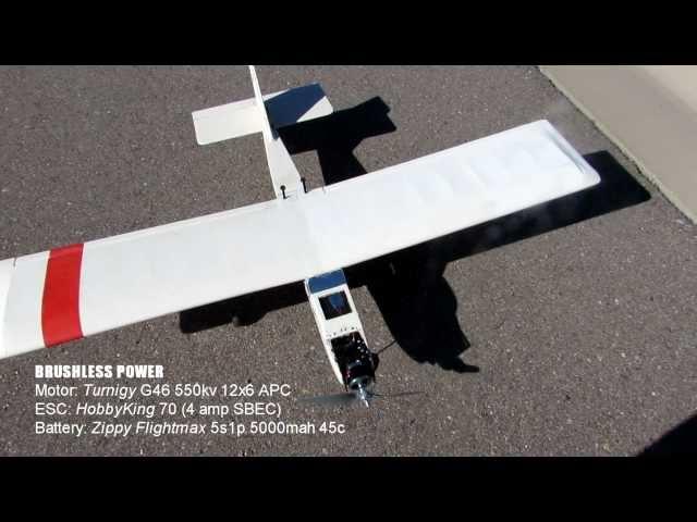 Old School .40 Glow Trainer - Brushless Conversion (maiden)