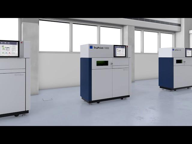 TRUMPF TruPrint 1000: Compact and Robust 3D Printing