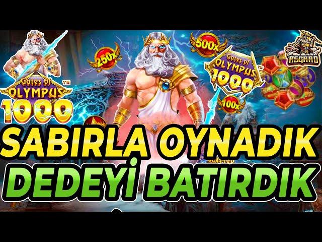 GATES OF OLYMPUS 1000 TÜRKÇESABIRLA OYNAYIP UÇURDUKSLOT OYUNLARI | sweet bonanza 1000 yeni oyun