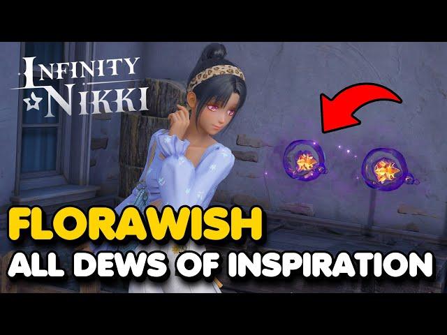 Infinity Nikki - Florawish All 302 Dews of Inspiration Locations