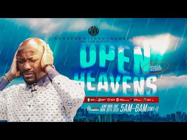 Apostle Suleman LIVE: OPEN HEAVENS! || WWN #Day 16- JUNE Edition || 23RD JUNE. 2025