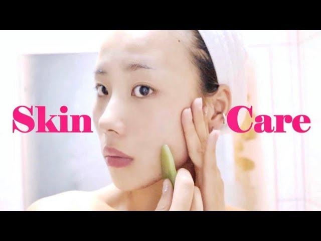 Travel Skin Care️私藏瘦脸拨筋按摩手法分享！｜matchaqiu