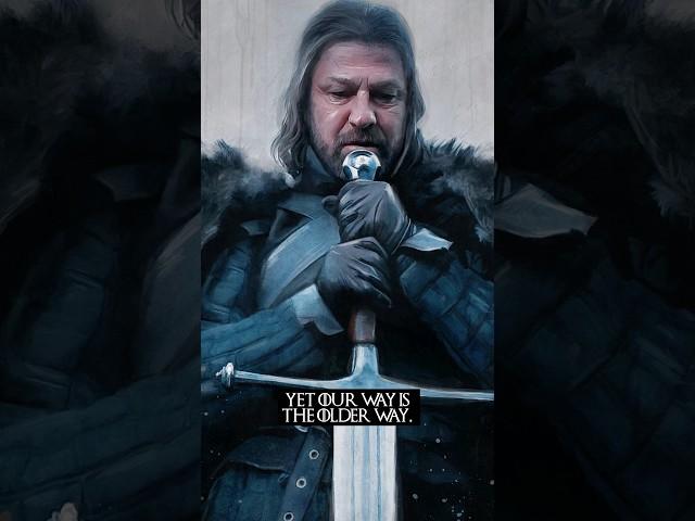 The Real Reason Why Ned Stark Does His Own Executions 