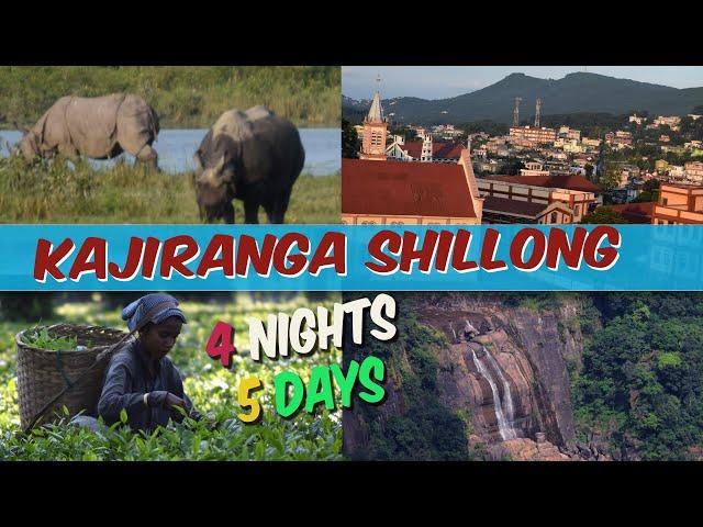 4 Nights 5 Days Meghalaya Tour Plan | Kaziranga, Shillong and Cherrapunji  Tour