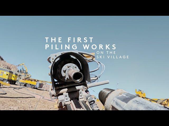 The Ski Village: First Piling Works