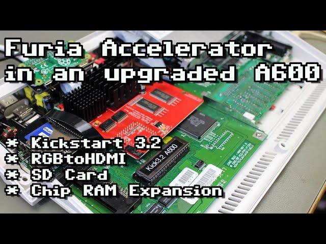 Furia Accelerator in an upgraded Amiga 600