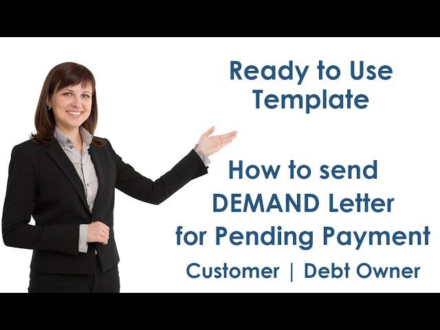 DEMAND Letter for Pending Payment