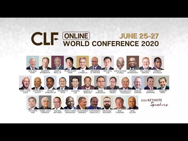 2020 CLF Online World Conference with the Best Speakers