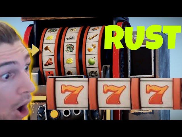 xQcOW won 777 jackpot in RUST slot machine