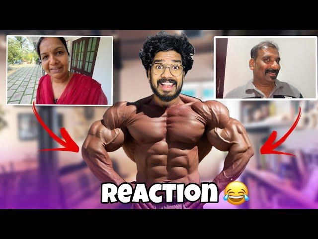 PARENTS REACTION | FIRST DAY AT GYM ️‍️