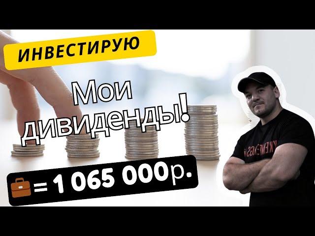 Сколько дивидендов приносит мой портфель из акции РФ в 1 000 000 рублей!