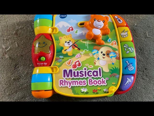 Honest Review Musical Rhymes Book - Vtech Toy