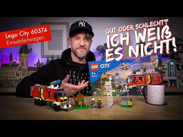 GEMISCHTE GEFÜHLE!!  Lego City 60374 Einsatzleitwagen der Feuerwehr