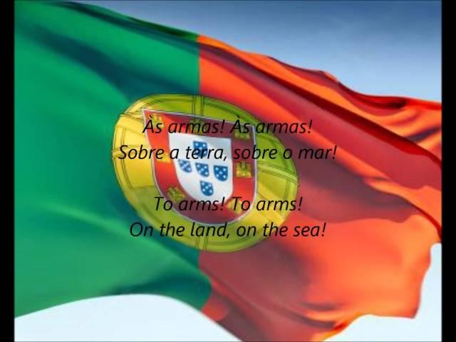 Portuguese National Anthem - "A Portuguesa" (PT/EN)