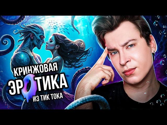 КРИНЖОВАЯ ЭPTИЧECKAЯ ЛИТЕРАТУРА ИЗ ТИК ТОКА | Он 10 из 10, но он Кракен с щупальцами на голове...