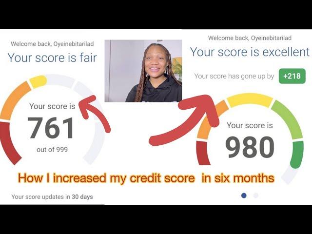 HOW TO IMPROVE CREDIT SCORE UK| GET A PERFECT SCORE  FAST| BAD/GOOD CREDIT