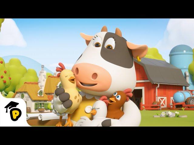 Moo's Chicken Coop | Build it | Kids Learning Cartoon | Dr. Panda TotoTime