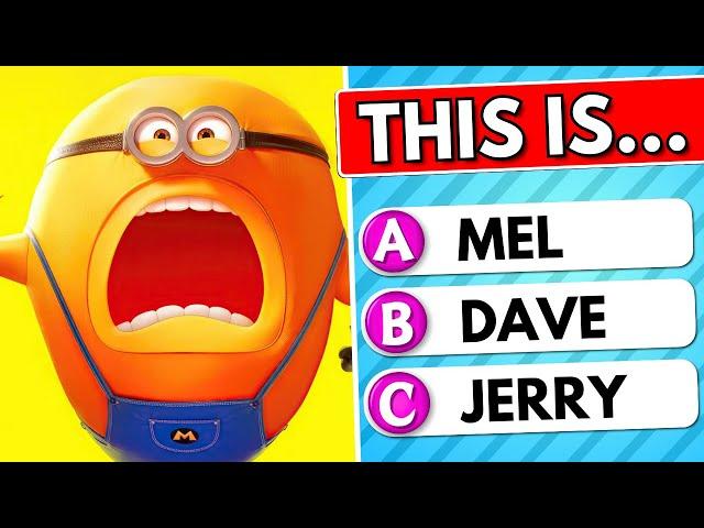 How Much Do You Know About Despicable Me 4?  | Minions Movie Quiz