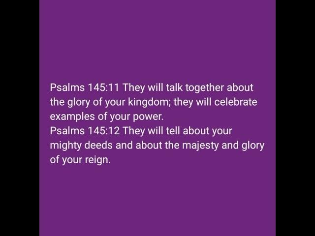 Psalm 145:11-12 #youtube #trending #affirmations #quotes #fyp #foryou #love #truth #jesus