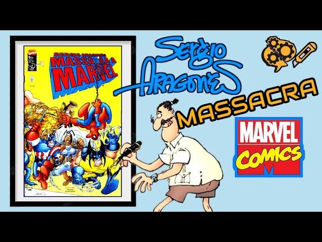 SERGIO ARAGONÉS MASSACRA A MARVEL | Cortes Obra Nerd