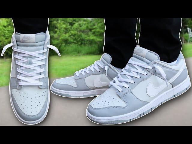 HOW TO LACE NIKE DUNK LOWS LOOSELY (BEST WAY)