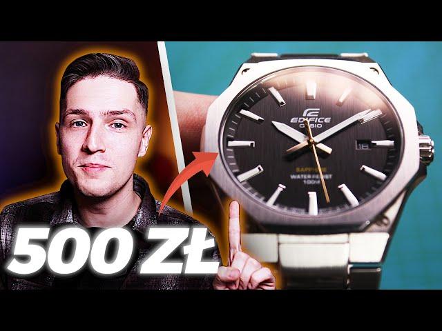 NAJLEPSZY ZEGAREK DO 500 ZŁOTYCH? Casio Edifice EFR-S108D CasiOak