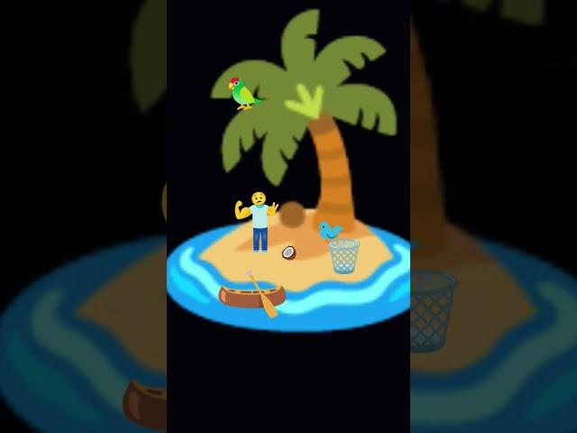 stranded on the island